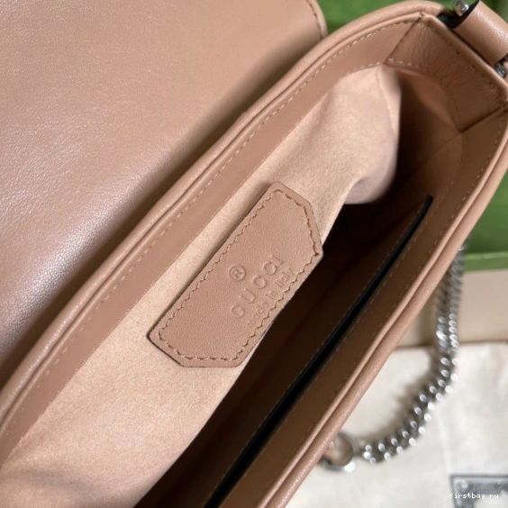 First bag ru Handle GUCCI GG Top Bag Mini Marmont 0727